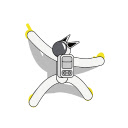 Strange Astronaut: Mouse Cursor Follower  screen for extension Chrome web store in OffiDocs Chromium