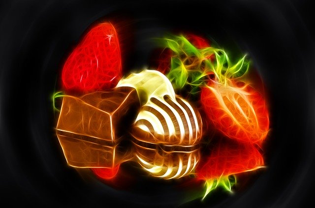 Free download Strawberry Chocolate Design -  free illustration to be edited with GIMP free online image editor