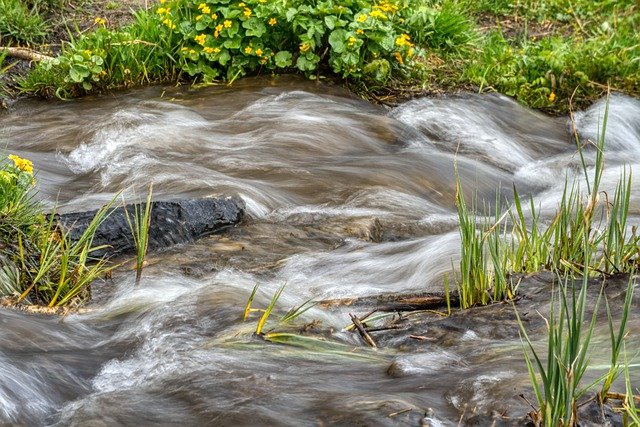 Free download stream brook creek river nature free picture to be edited with GIMP free online image editor