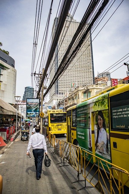 دانلود رایگان Street Bangkok Market - عکس یا تصویر رایگان قابل ویرایش با ویرایشگر تصویر آنلاین GIMP