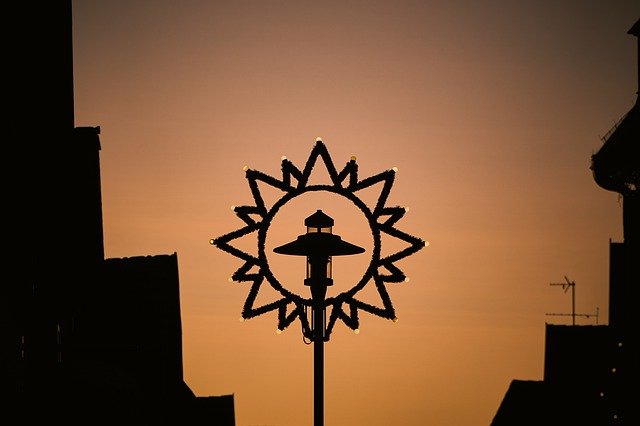 Free download street lamp christmas decoration free picture to be edited with GIMP free online image editor