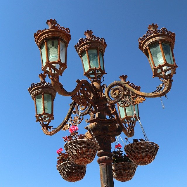 Free download Street Lamp Lamppost Streetlight -  free photo or picture to be edited with GIMP online image editor