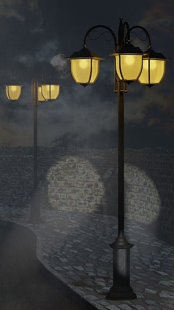 Бесплатно скачать Street Light At Night Lighting - бесплатную иллюстрацию для редактирования с помощью бесплатного онлайн-редактора изображений GIMP