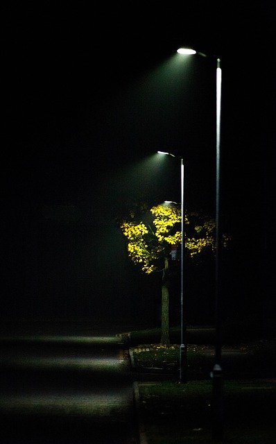 Unduh gratis Streetlight Mist Road Light - foto atau gambar gratis untuk diedit dengan editor gambar online GIMP