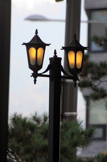 Iluminação da lanterna das luzes da rua da foto do modelo - para OffiDocs