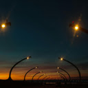 Street Lights on a Bridge at Dusk  screen for extension Chrome web store in OffiDocs Chromium