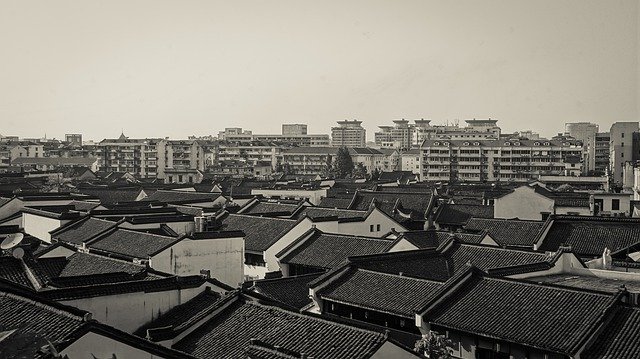 تنزيل Street Old Town Black And White مجانًا - صورة أو صورة مجانية ليتم تحريرها باستخدام محرر الصور عبر الإنترنت GIMP