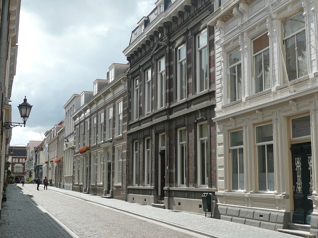 Free download street town houses urban building free picture to be edited with GIMP free online image editor
