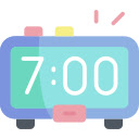 Stripped Clock  screen for extension Chrome web store in OffiDocs Chromium