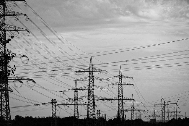 Free download Strommast Current Electricity -  free photo or picture to be edited with GIMP online image editor