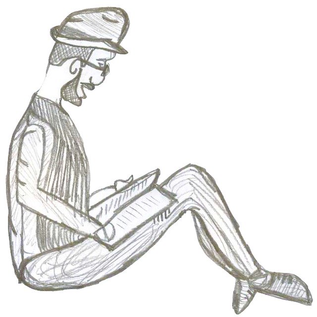 Free download Student Boy Reader -  free illustration to be edited with GIMP free online image editor