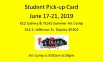 Free download Student Pick Up Card Week 3 K 12 free photo or picture to be edited with GIMP online image editor