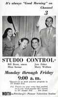 Free download Studio Control AD (WDTV, Pittsburgh, DuMont) free photo or picture to be edited with GIMP online image editor
