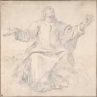 Free download Study for Christ as Mediator free photo or picture to be edited with GIMP online image editor
