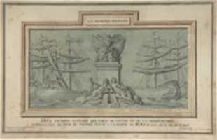 Free download Study for Decoration of the Obelisk at Port-Vendres free photo or picture to be edited with GIMP online image editor