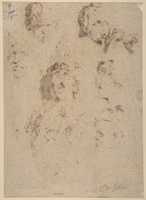 Study of Eleven Heads GIMP online editor free Free download Study of Eleven Heads free photo or picture to be edited with GIMP online image editor