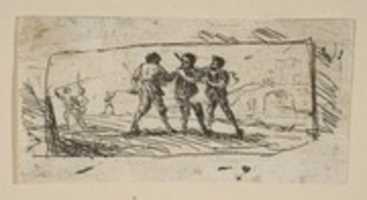 Free download Study with Brigands (Lower Section) free photo or picture to be edited with GIMP online image editor