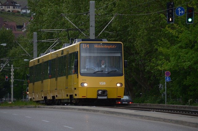 Free download stuttgart light rail tram free picture to be edited with GIMP free online image editor