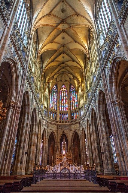 Unduh gratis Katedral St Vitus Prague - foto atau gambar gratis untuk diedit dengan editor gambar online GIMP