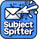 Subject Spitter  screen for extension Chrome web store in OffiDocs Chromium