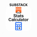 Substack Stats Calculator  screen for extension Chrome web store in OffiDocs Chromium