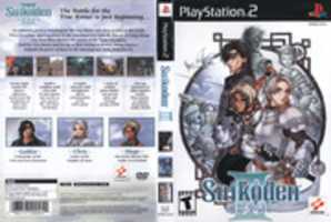 Free download Suikoden III NTSC-U/C box art free photo or picture to be edited with GIMP online image editor