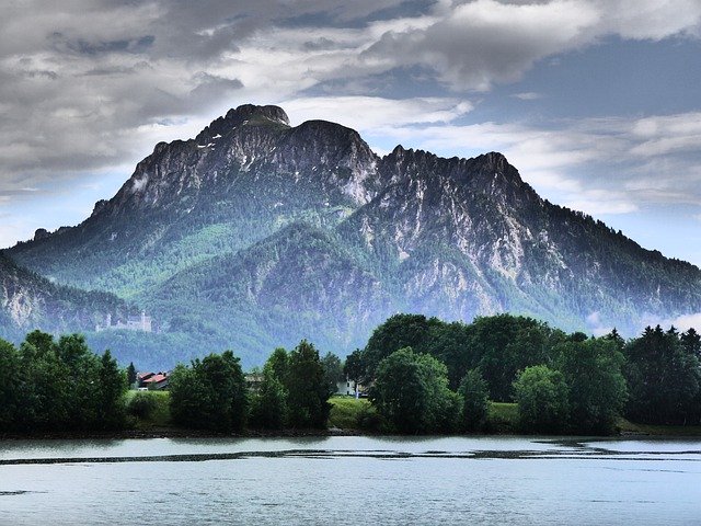 Free download Säuling Allgäu Lake Forggensee -  free photo or picture to be edited with GIMP online image editor