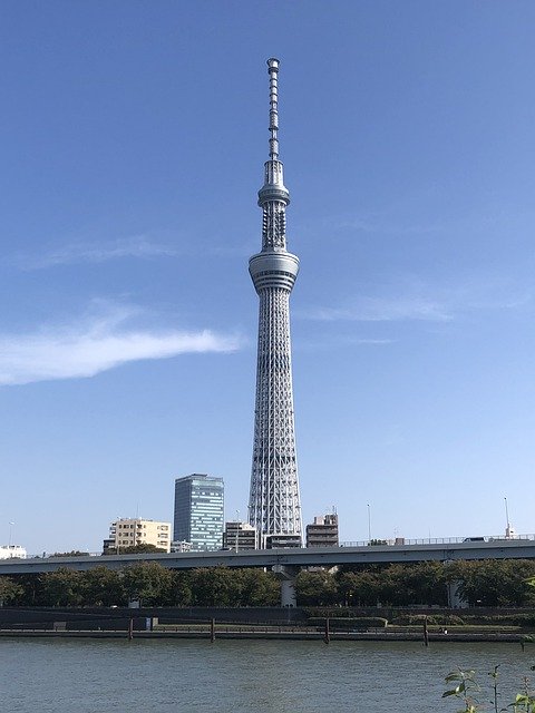 Descarga gratuita Sumida Park Tokyo Sky Tree: plantilla de fotos gratuita para editar con el editor de imágenes en línea GIMP