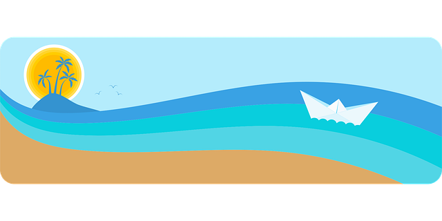 Free download Summer Holiday Waterfront - Free vector graphic on Pixabay free illustration to be edited with GIMP free online image editor