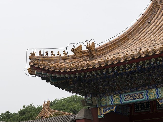 Baixe gratuitamente Summer Palace Pavilions - foto ou imagem grátis para ser editada com o editor de imagens online GIMP