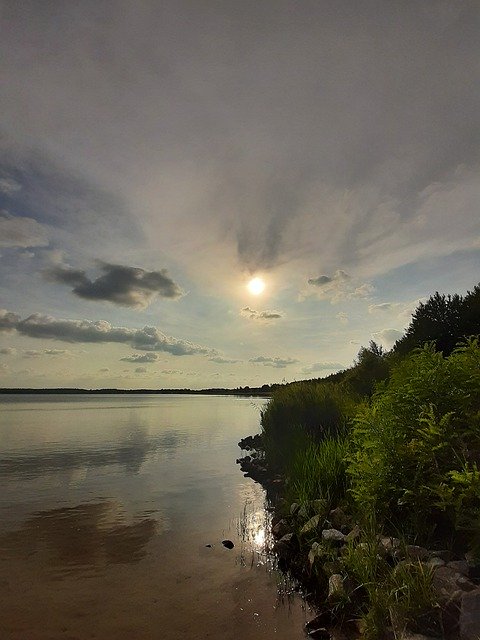 Téléchargement gratuit Summer Sunset Abendstimmung - photo ou image gratuite à éditer avec l'éditeur d'images en ligne GIMP