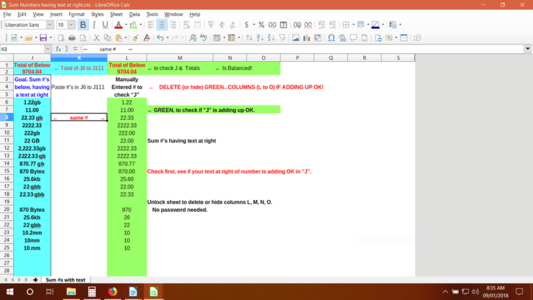 دانلود رایگان مجموع اعداد دارای متن در سمت راست الگوی DOC، XLS یا PPT برای ویرایش با LibreOffice آنلاین یا OpenOffice Desktop آنلاین