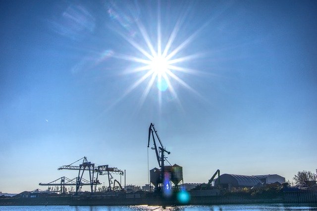 Free download Sun Backlighting Dazzling Star -  free photo or picture to be edited with GIMP online image editor