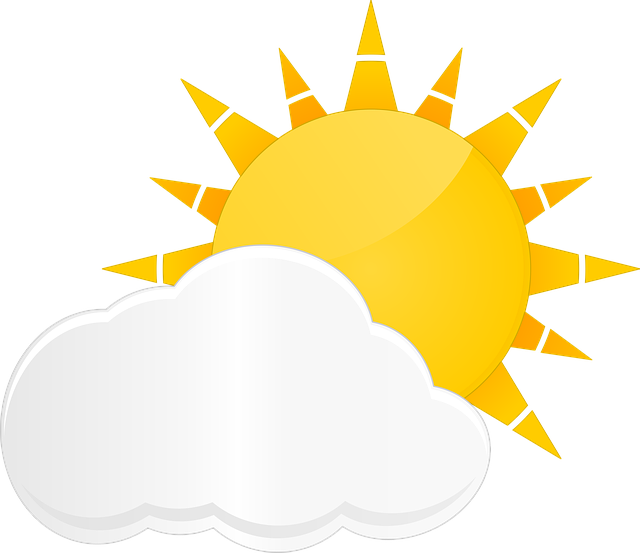 Free download Sun Cloud Yellow -  free illustration to be edited with GIMP free online image editor