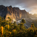 Sunrise and Mountains  screen for extension Chrome web store in OffiDocs Chromium