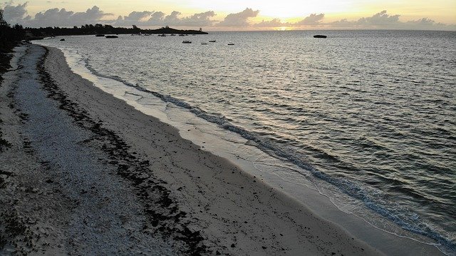 Free download Sunrise Beach Ocean -  free photo or picture to be edited with GIMP online image editor