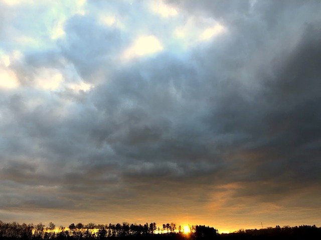 Free download Sunrise Clouds Sun -  free photo or picture to be edited with GIMP online image editor