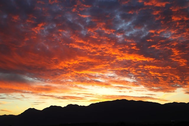 Free download sunrise east sky clouds mountains free picture to be edited with GIMP free online image editor
