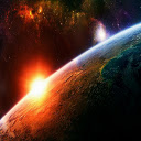 Sunrise From Space  screen for extension Chrome web store in OffiDocs Chromium