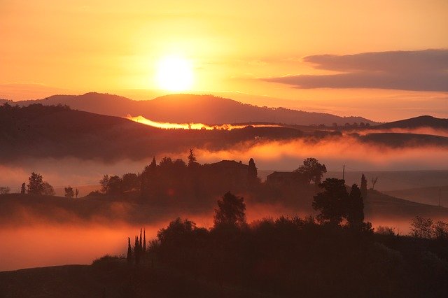 Free download Sunrise Italy Nature -  free photo or picture to be edited with GIMP online image editor