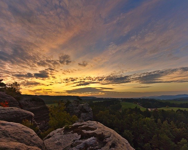 무료 다운로드 Sunrise Landscape Saxon - 무료 사진 또는 GIMP 온라인 이미지 편집기로 편집할 사진