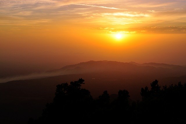 הורדה חינם Sunrise Nature Sunset - תמונה או תמונה בחינם לעריכה עם עורך התמונות המקוון GIMP