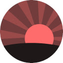 Sunrise New Tab Page  screen for extension Chrome web store in OffiDocs Chromium
