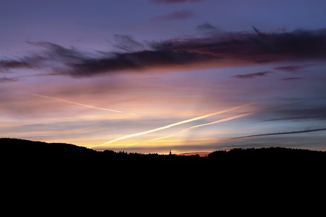 Free download sunrise sky mountain clouds nature free picture to be edited with GIMP free online image editor