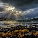 sunset and beach  screen for extension Chrome web store in OffiDocs Chromium