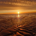 Sunset and beach sand  screen for extension Chrome web store in OffiDocs Chromium