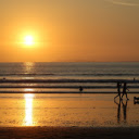 Sunset and the Sea  screen for extension Chrome web store in OffiDocs Chromium