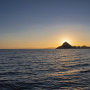 Sunset at the wide sea  screen for extension Chrome web store in OffiDocs Chromium