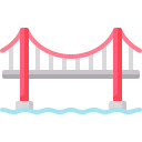 Sunset Bridge Reflection  screen for extension Chrome web store in OffiDocs Chromium