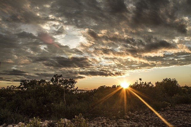 Muat turun percuma templat foto percuma Sunset Clouds Sky untuk diedit dengan editor imej dalam talian GIMP